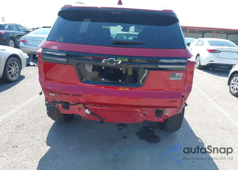 2025 Chevrolet Traverse Awd Rs from USA, damaged, VIN 1GNEVLRS7SJ193023